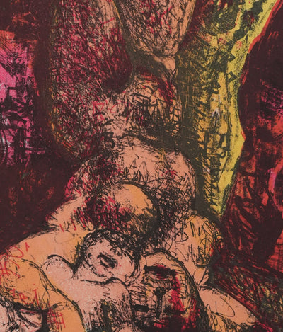 Blasco MENTOR : Maternité, Lithographie originale signée