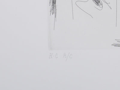 Pablo PICASSO : Les 156, Degas chez les filles, La note, Gravure originale signée