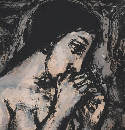 Walter SPITZER : Nu féminin, Lithographie originale signée