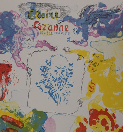 Constantin TERECHKOVITCH : La gloire de Cézanne, Lithographie originale signée