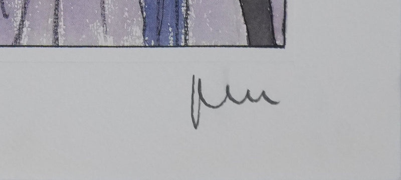 Milo MANARA : Le châtiment, Lithographie originale signée