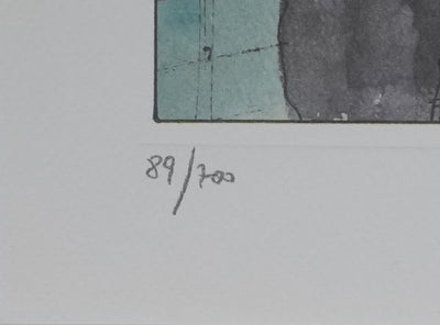 Milo MANARA : Moment de pulsion, Lithographie originale signée