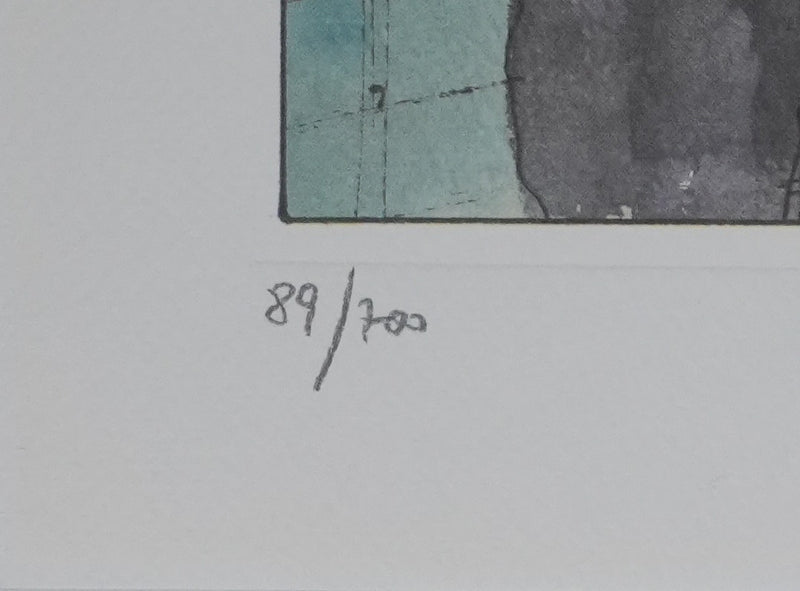 Milo MANARA : Moment de pulsion, Lithographie originale signée