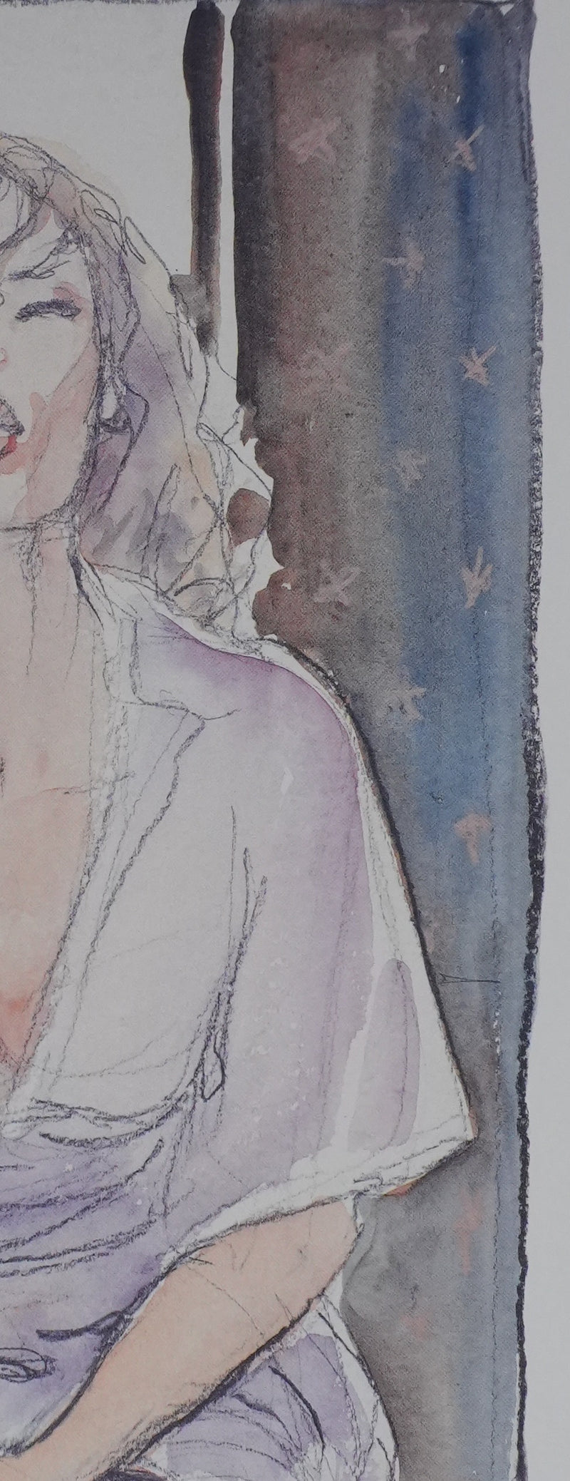 Milo MANARA : Intimité féminine, Lithographie originale signée
