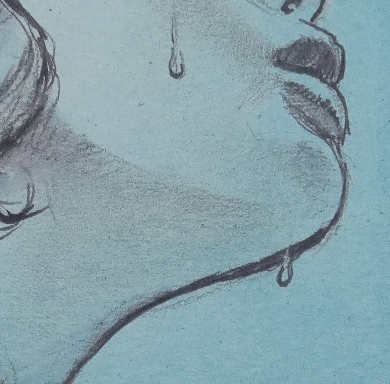 Milo MANARA : Les larmes du plaisir, Lithographie originale signée