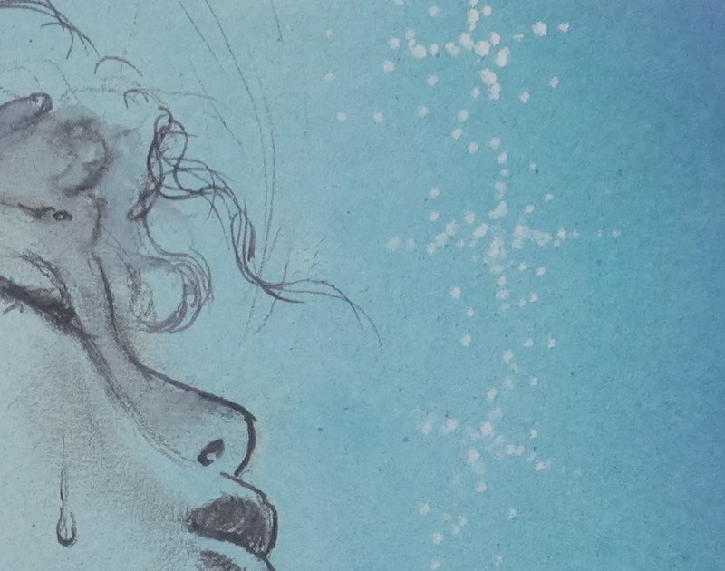 Milo MANARA : Les larmes du plaisir, Lithographie originale signée