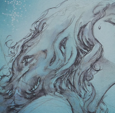 Milo MANARA : Les larmes du plaisir, Lithographie originale signée