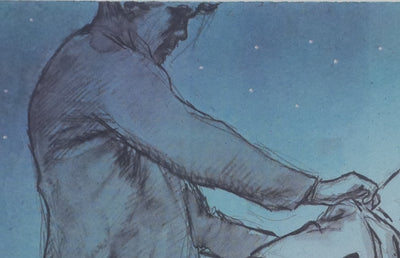 Milo MANARA : La terrasse, Lithographie originale signée