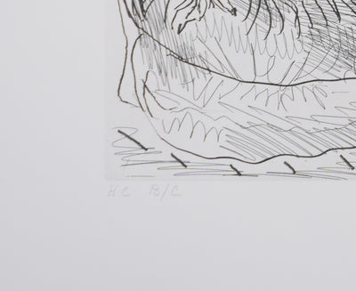 Pablo PICASSO : Les 156, Degas visionnaire, Fille écoutant…, Gravure originale signée