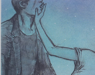 Milo MANARA : Moment d'intimité, Lithographie originale signée