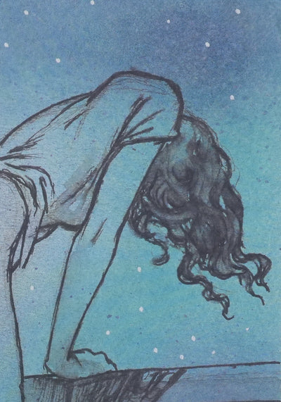 Milo MANARA : Passion nocturne, Lithographie originale signée
