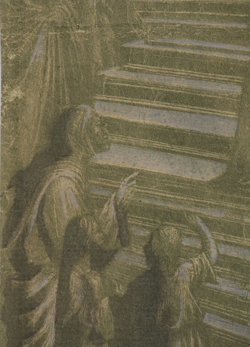 Taddeo GADDI : Présentation de la Vierge au temple, Lithographie