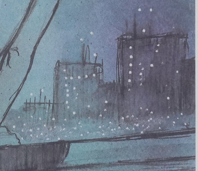 Milo MANARA : Intimité sous les étoiles, Lithographie originale signée