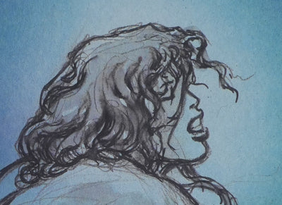 Milo MANARA : Moment passionnel, Lithographie originale signée