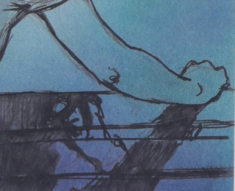 Milo MANARA : Moment passionnel, Lithographie originale signée