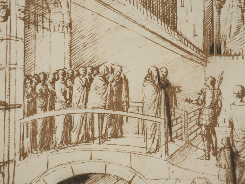 Jacopo BELLINI : Portement de la Croix, Lithographie