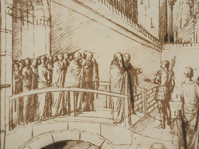 Jacopo BELLINI : Portement de la Croix, Lithographie