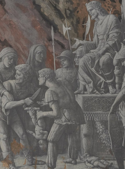Andrea MANTEGNA : Le jugement de Salomon, Lithographie