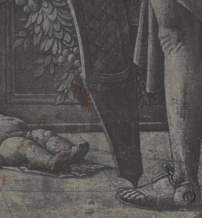 Andrea MANTEGNA : Le jugement de Salomon, Lithographie