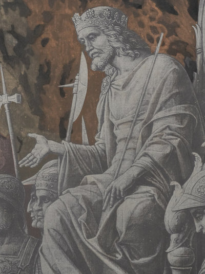 Andrea MANTEGNA : Le jugement de Salomon, Lithographie