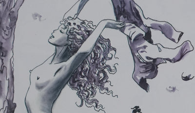 Milo MANARA : Ipsi Exhibitionniste, Lithographie originale signée