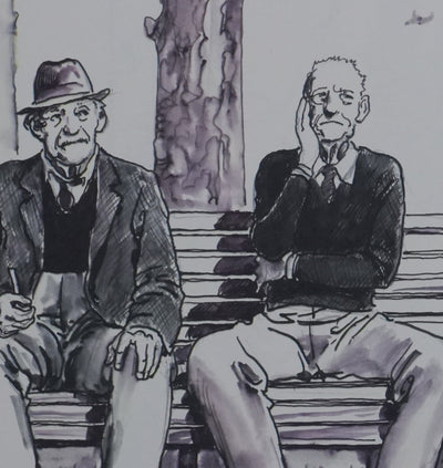 Milo MANARA : Ipsi Exhibitionniste, Lithographie originale signée
