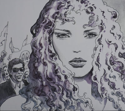 Milo MANARA : La révolte, Lithographie originale signée