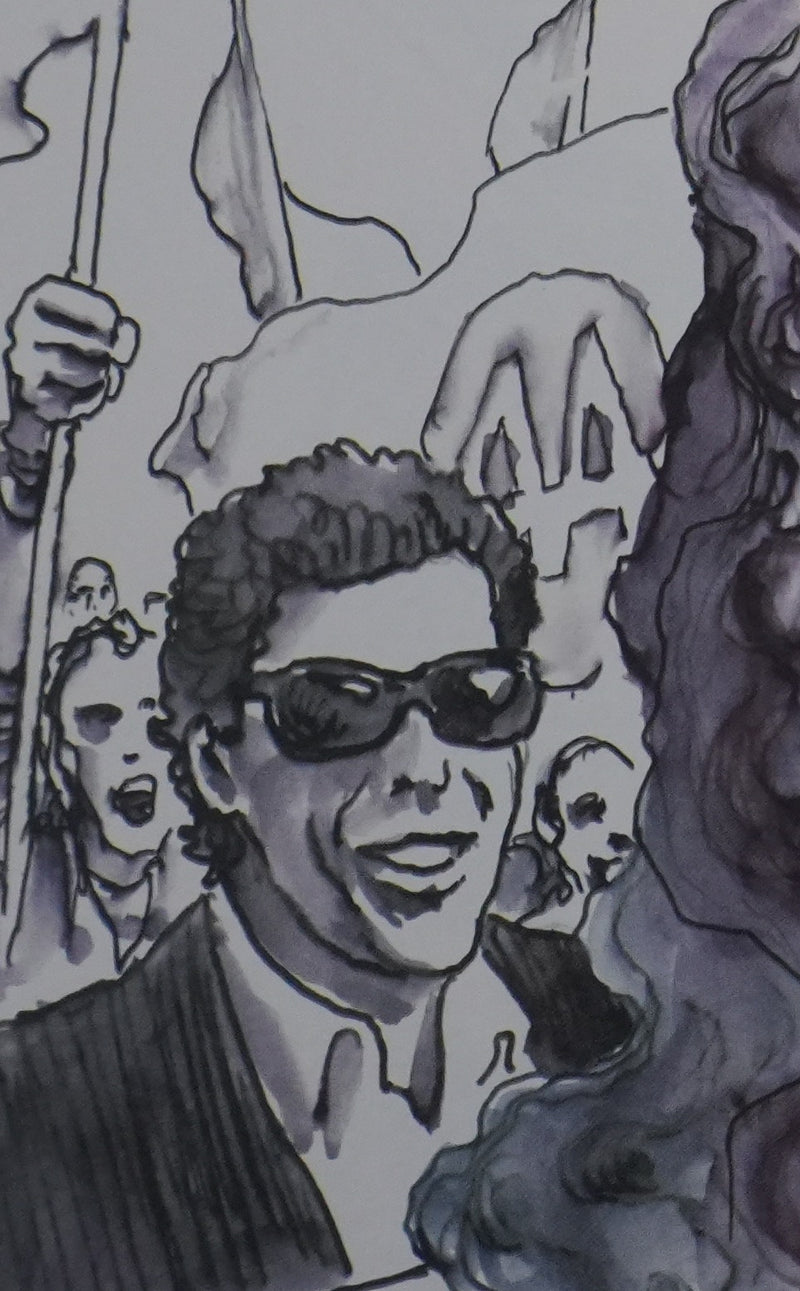 Milo MANARA : La révolte, Lithographie originale signée