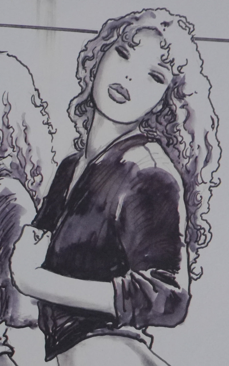 Milo MANARA : Le reflet du désir, Lithographie originale signée