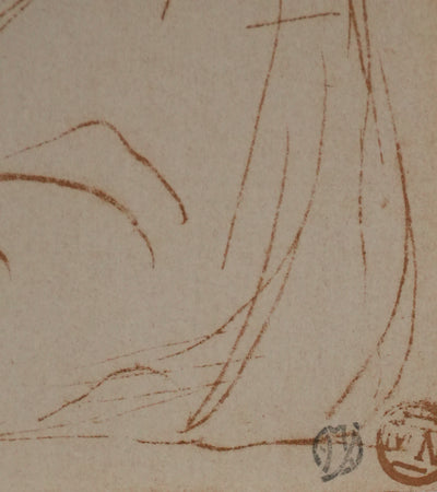 Raphael SANZIO : Portrait d'une d'une femme, Lithographie