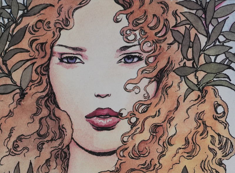 Milo MANARA : Ipsi, Déesse de la Guerre, Lithographie originale signée