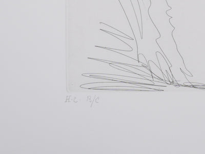Pablo PICASSO : Les 156, Degas, Célestine et trois filles…, Gravure originale signée