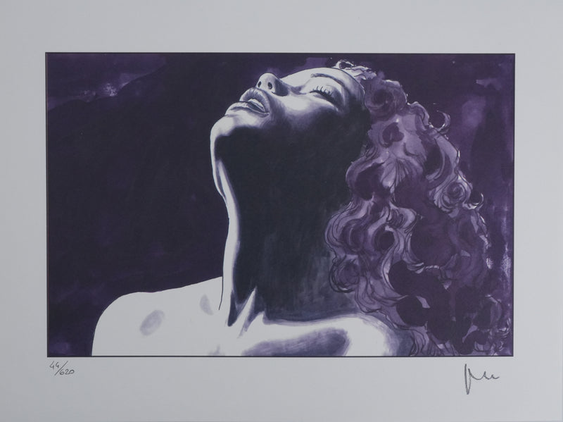 Milo MANARA : Le rayon de soleil, Lithographie originale signée