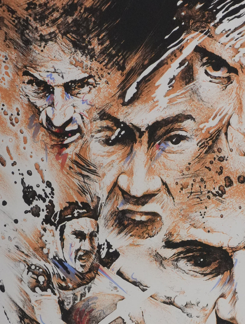 Claude LE BOUL : Le cycliste, Lithographie originale signée