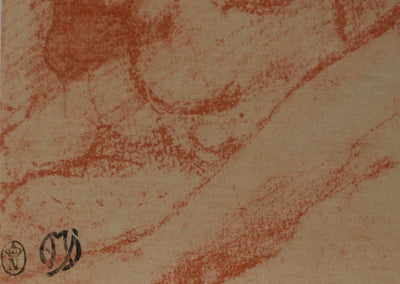 Antonio Allegri CORREGGIO : Deux apôtres aux putti, Lithographie
