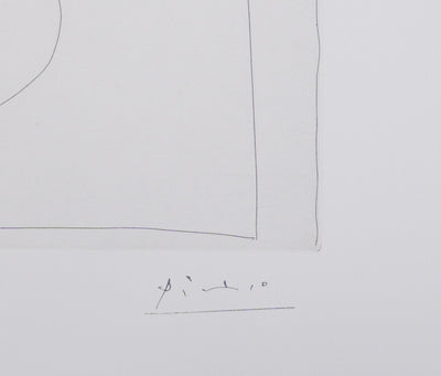 Pablo PICASSO : Les 156, Salomé dansant pour Hérode, Gravure originale signée