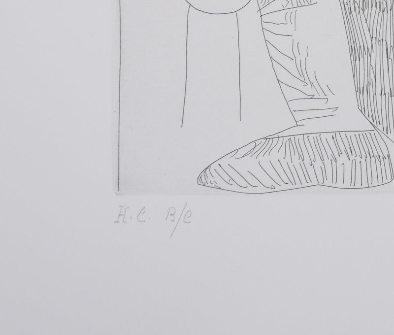Pablo PICASSO : Les 156, Salomé dansant pour Hérode, Gravure originale signée