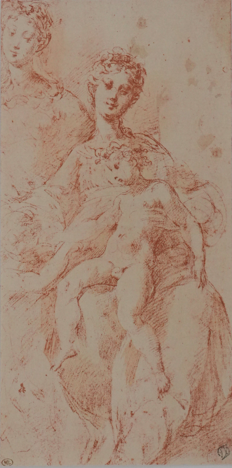 Francesco IL PARMIGIANINO : La Vierge à l&