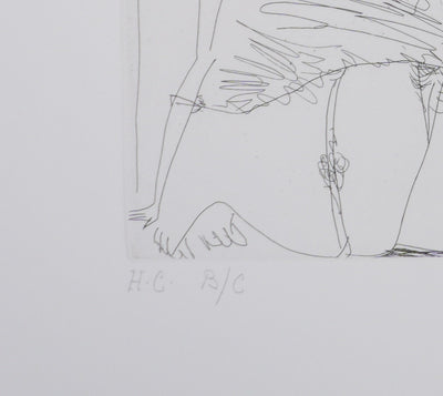 Pablo PICASSO : Les 156, Souvenirs. Espagne. Avec femme pâmée…, Gravure originale signée