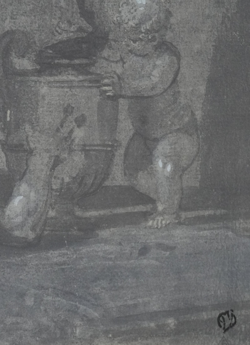 Paolo VERONESE : Victoire de la Vertu sur le Vice, Lithographie