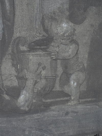 Paolo VERONESE : Victoire de la Vertu sur le Vice, Lithographie