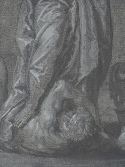 Paolo VERONESE : Victoire de la Vertu sur le Vice, Lithographie