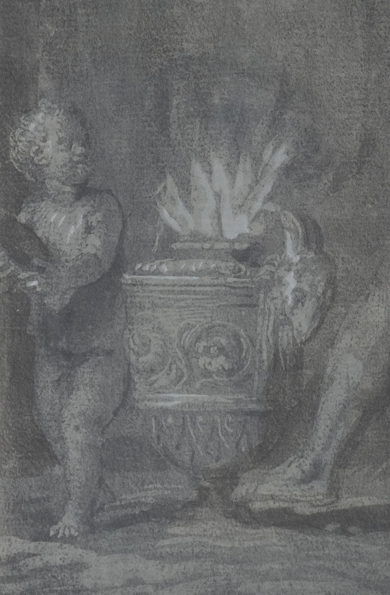 Paolo VERONESE : Victoire de la Vertu sur le Vice, Lithographie