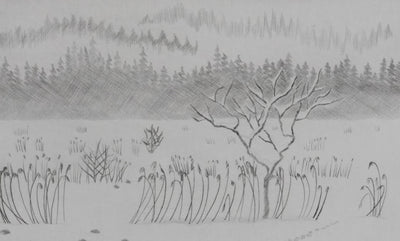Camille COMBE : Instant fugace, Gravure originale signée