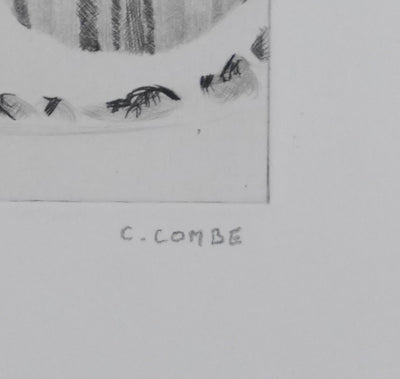 Camille COMBE : Métamorphose, Gravure originale signée