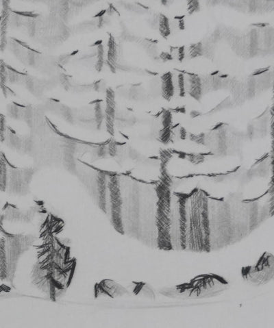 Camille COMBE : Métamorphose, Gravure originale signée
