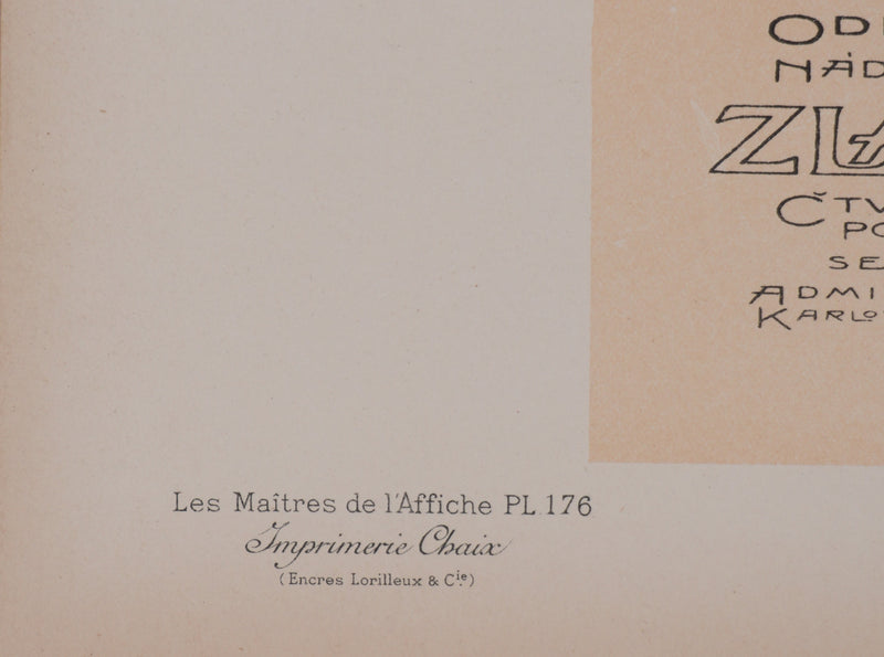 Vaclav OLIVA : Prague doré (Zlata Praha), Lithographie originale signée