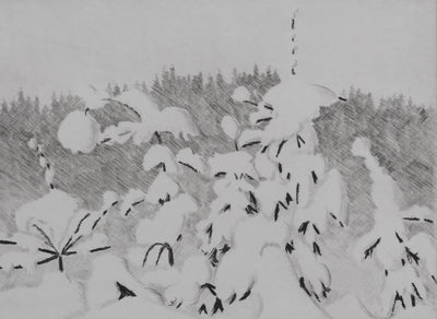 Camille COMBE : Joyeux Quintette, Gravure originale signée