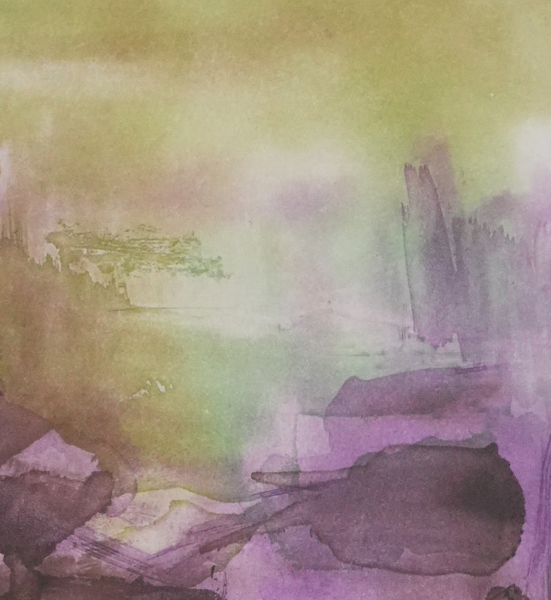 ZAO Wou-Ki : Tempête (Japon), Gravure originale signée