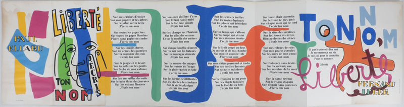 Fernand LEGER : Liberté j&
